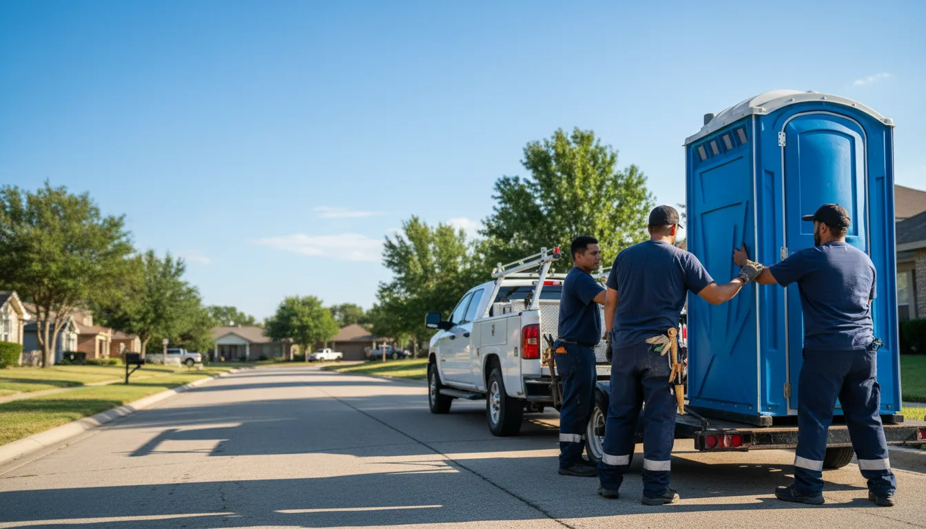 Portable Toilet Rental in Ville Platte, LA near me